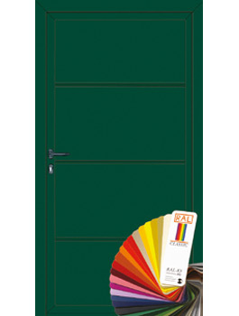 1-Flügel Nebentür in moosgrün